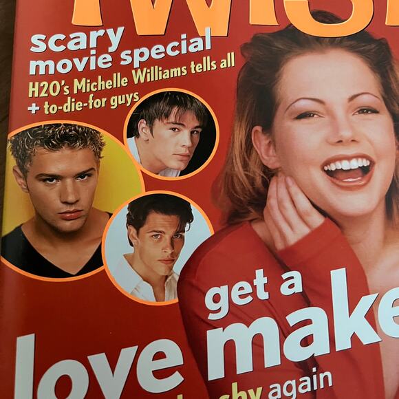 Twist Oct 1998 Michelle Williams Matt Damon Brad Pitt Sarah Michelle Gellar Teen - Picture 2 of 9